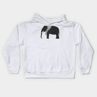 Elephant Wanderer Kids Hoodie